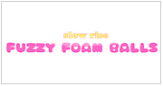 Fuzzy Foam Balls